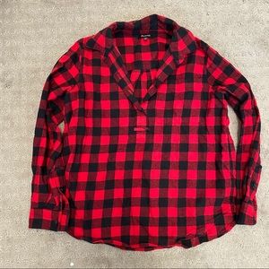 Madewell Popover Flannel